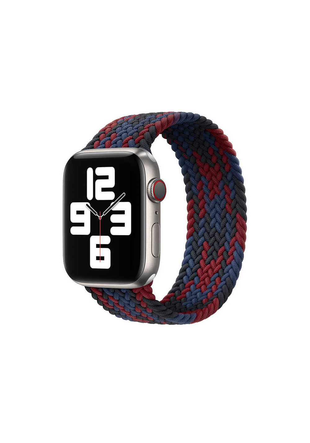 Wiwu Braided Solo Loop Contrast S Kontrast Örgü Kordon – Apple Watch 38/40 mm