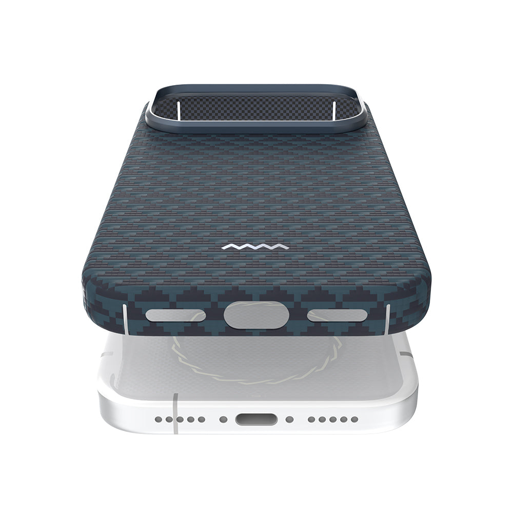 Raptic Aramid Skin Origin Karbon – iPhone 18 Pro Kılıfı