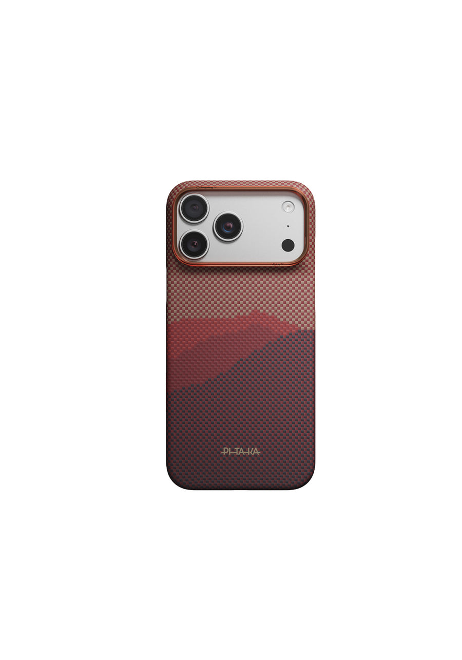 Pitaka Tactile Woven Starpeak Over The Horizon – iPhone 18 Pro Max Kılıfı