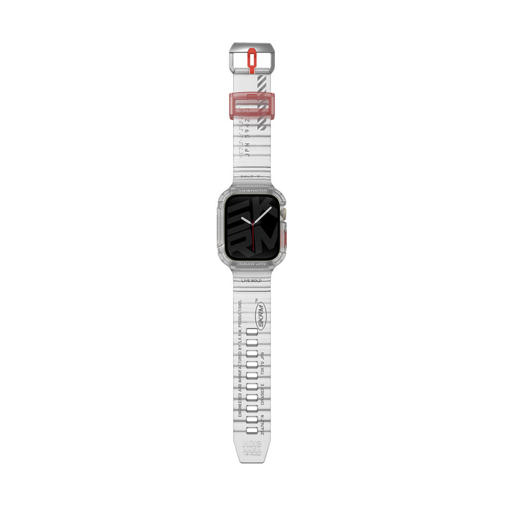 Skinarma Saido Koruyucu Kasa ve Kordon Seti – Apple Watch 44/45 mm