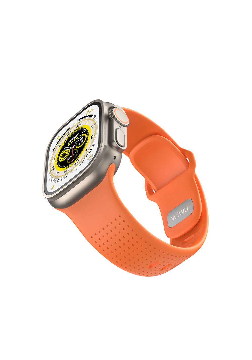 Wiwu Wi-WB0201 Comf Secur Kauçuk Kordon – Apple Watch 42/44/45/46/49 mm