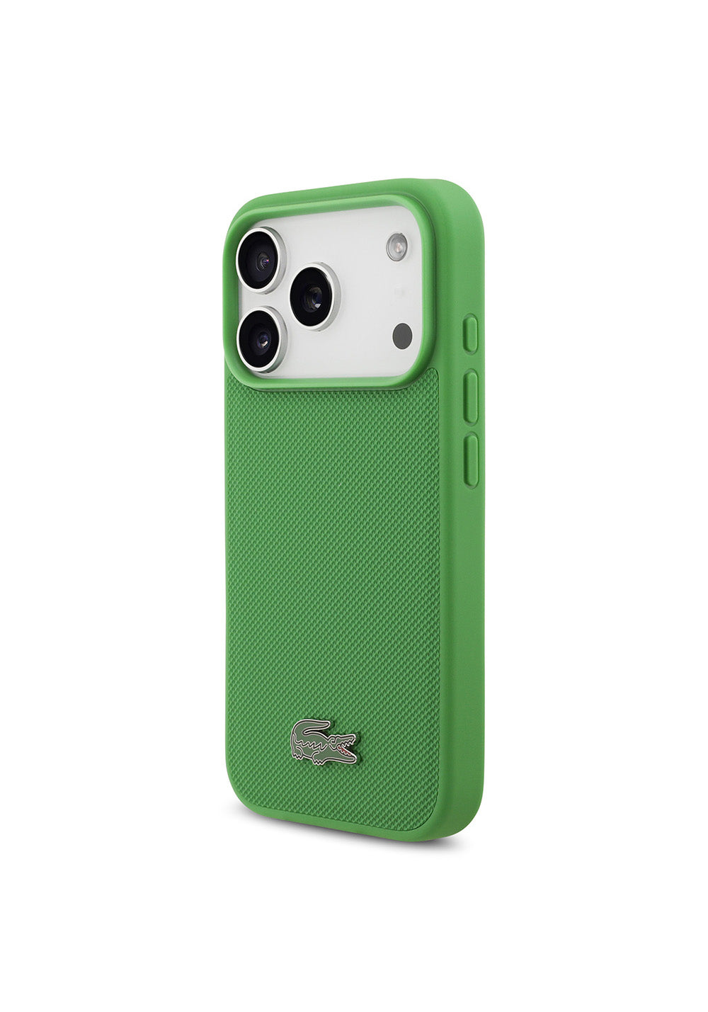 Lacoste PU Pike Desenli – iPhone 18 Pro Kılıfı