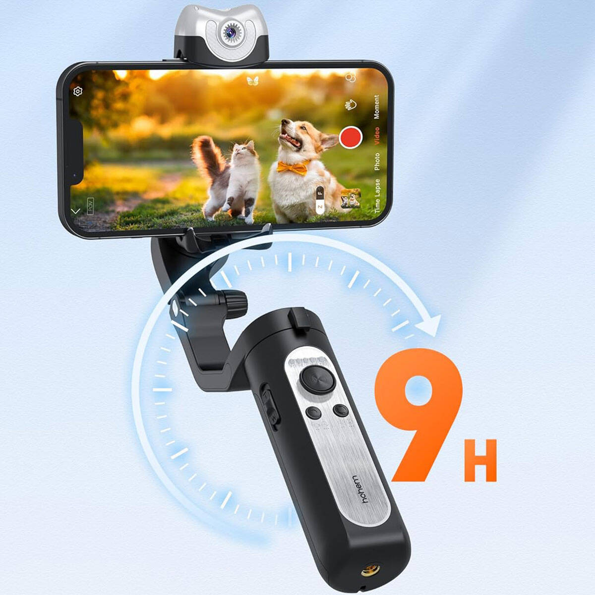 Hohem iSteady V2s – 3 Eksenli AI Takipli Telefon Gimbalı