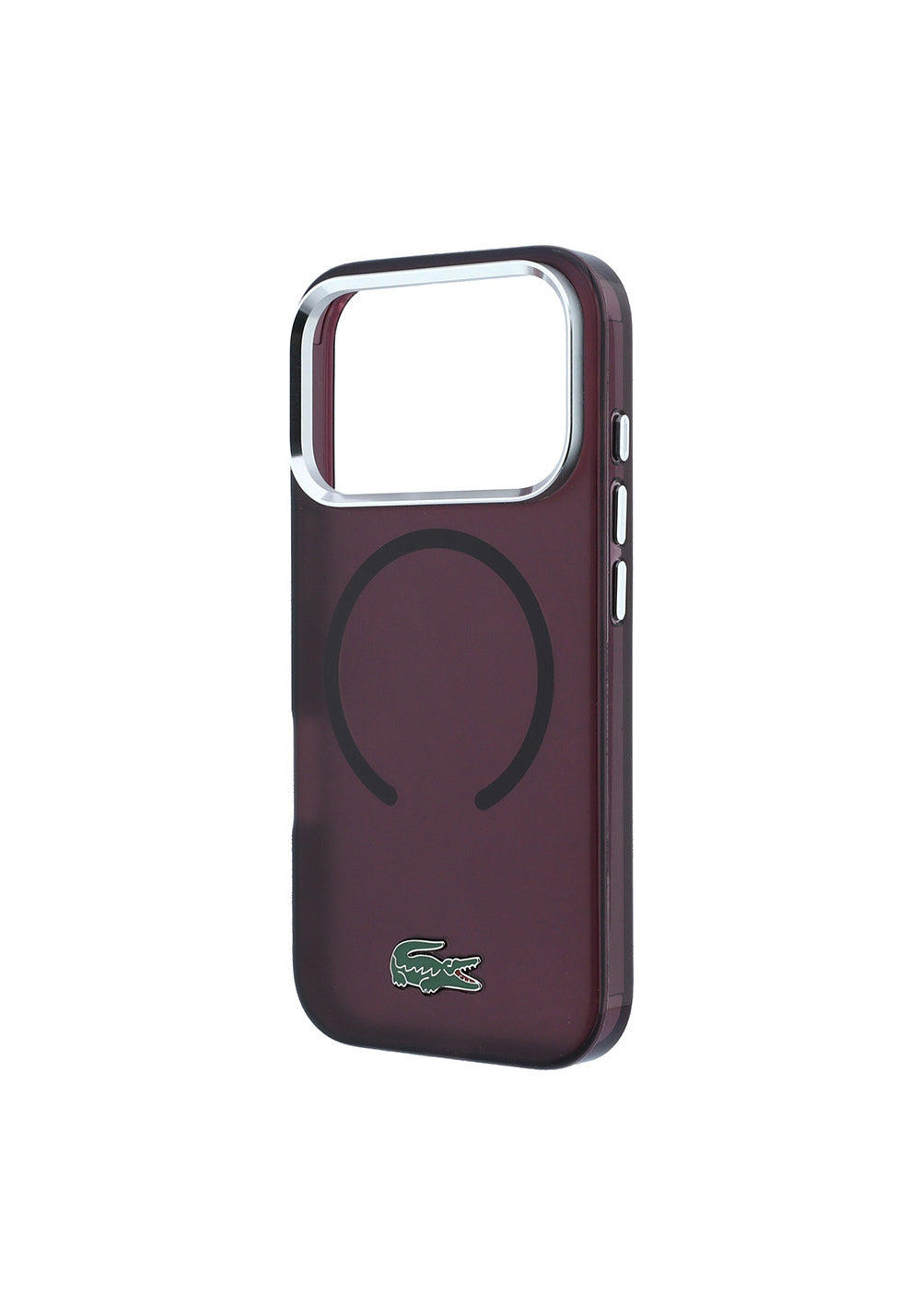 Lacoste Lake Timsah Logolu IML Frosted – iPhone 18 Pro Kılıfı