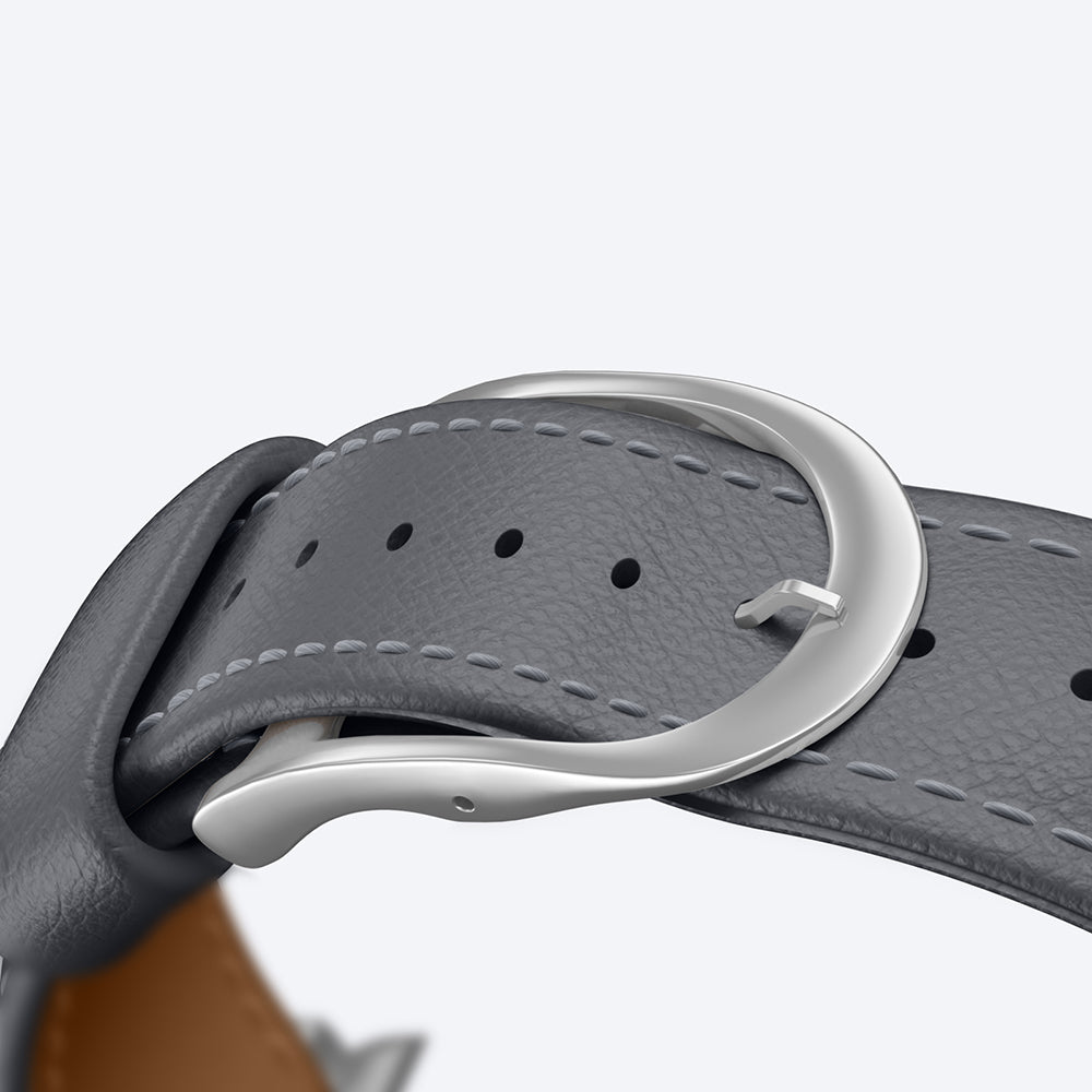Amazingthing Glamour Class Deri Kordon – Apple Watch 46 mm