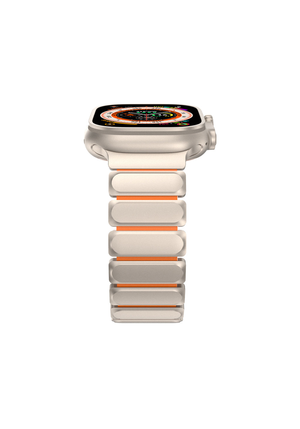 Mohseven Titancore No.2 Çelik Kordon – Apple Watch 42/44/45/46/49 mm