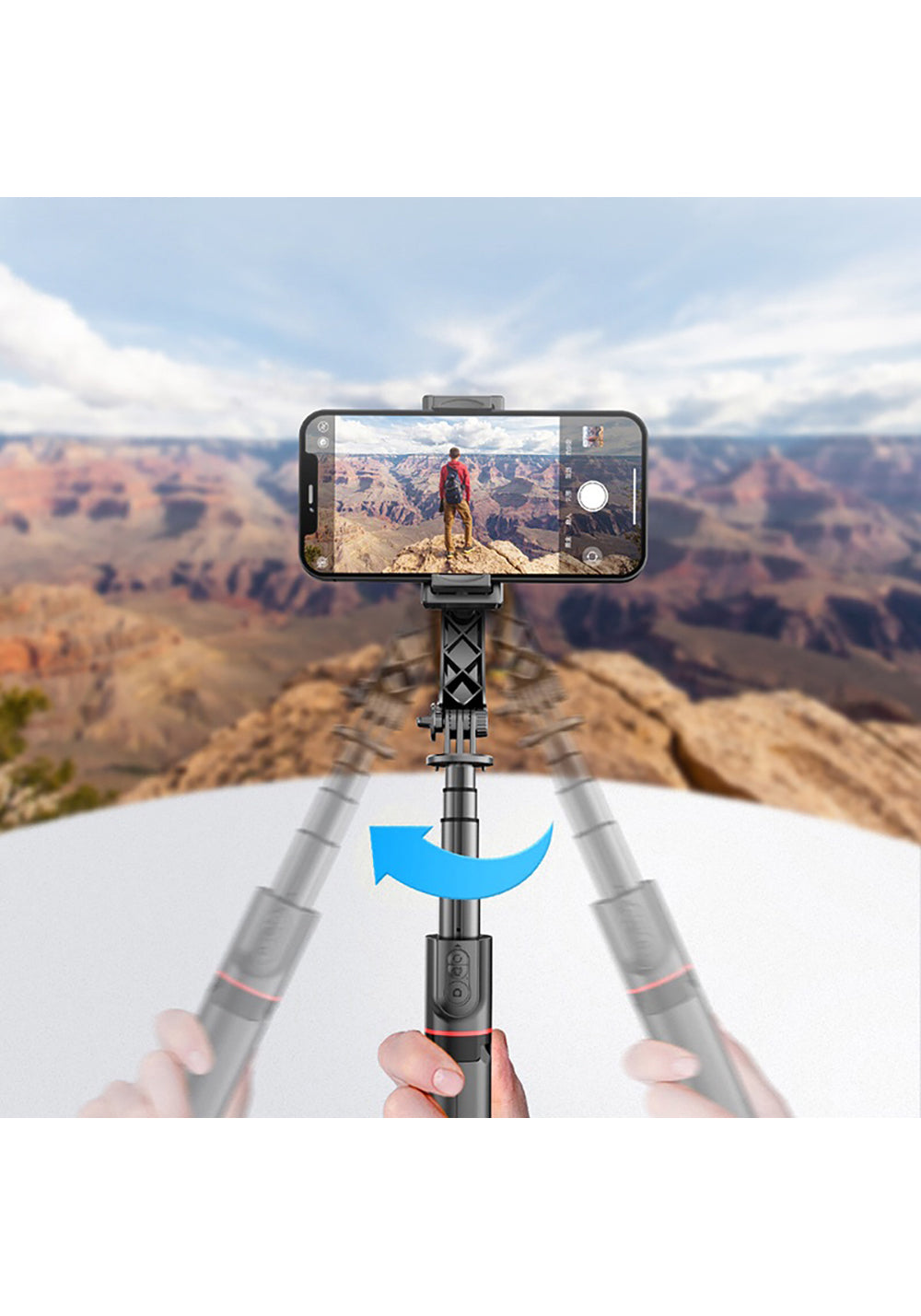 Go Des GD-F06 – 70 cm Kumandalı Tripod ve Selfie Çubuğu