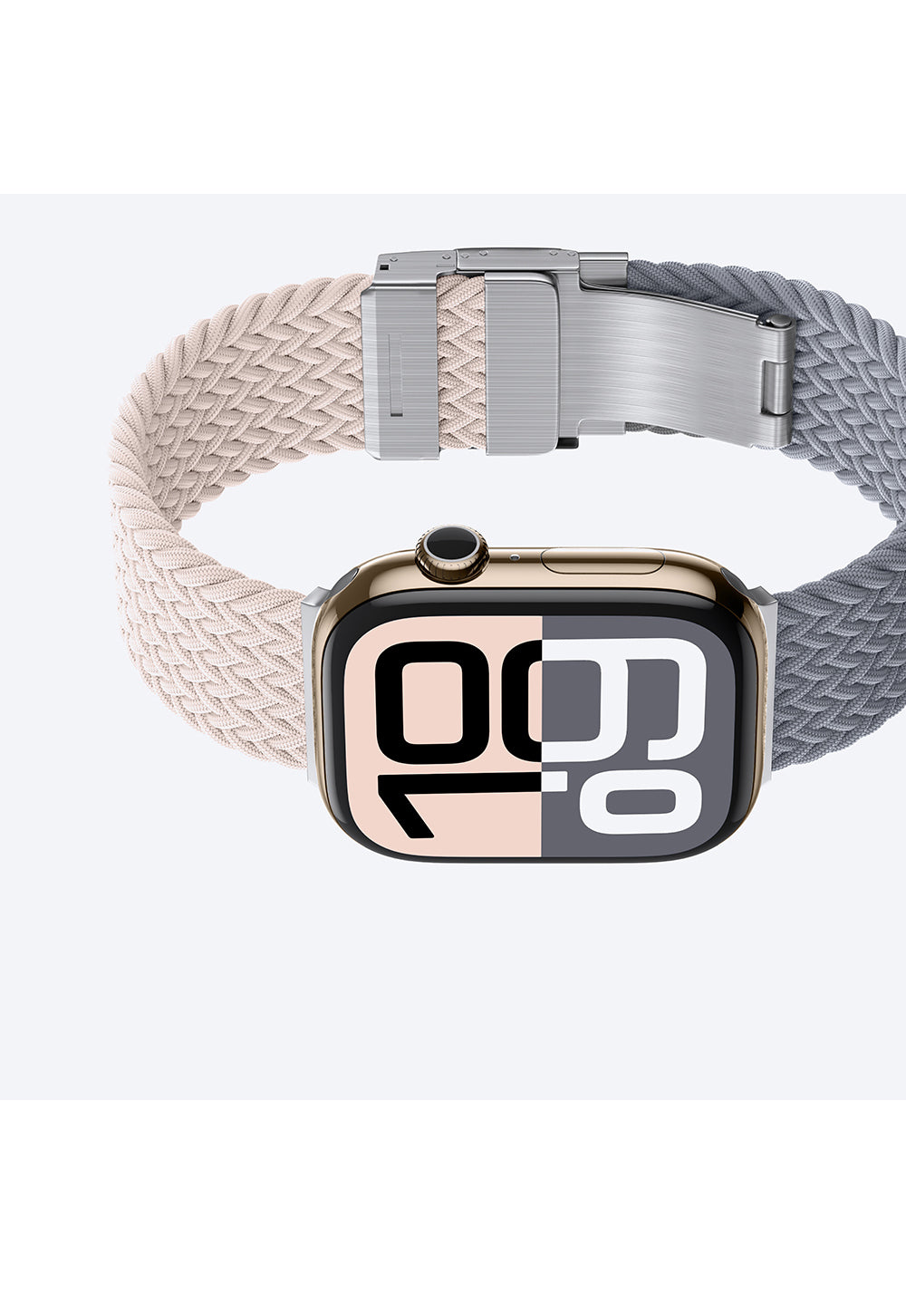 Amazingthing Glamour Blend Dokuma Kordon – Apple Watch 46 mm