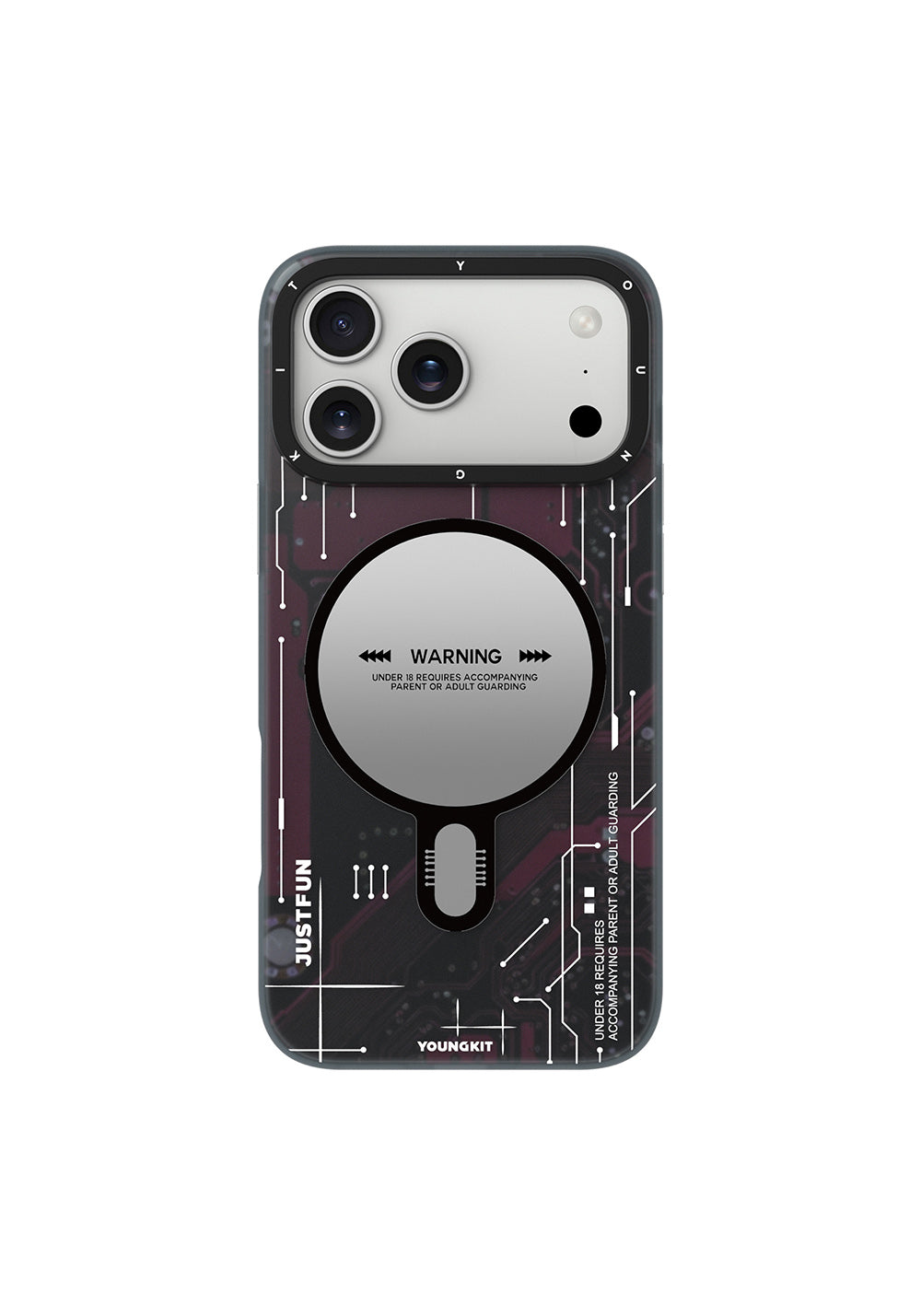 Youngkit Kamera Denetim Butonlu Technology – iPhone 18 Pro Kılıfı