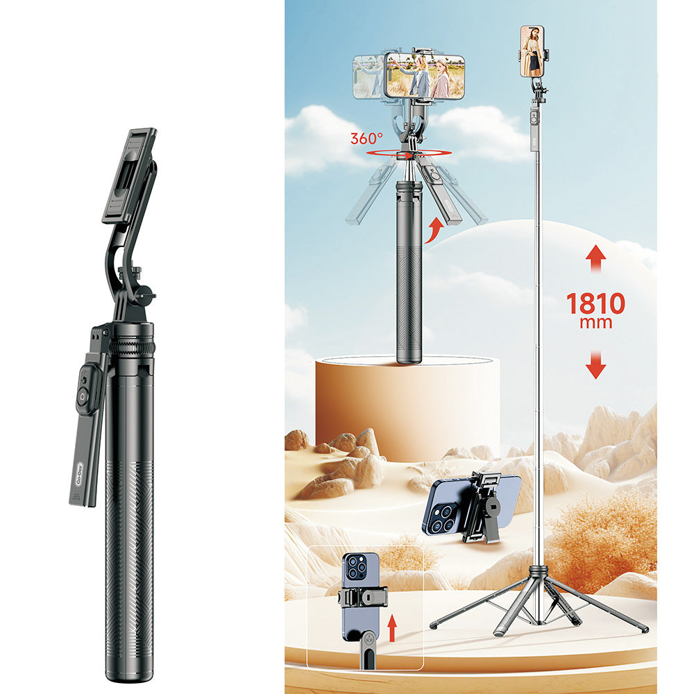 Go Des GD-ST89 – 181 cm Kumandalı Tripod ve Selfie Çubuğu