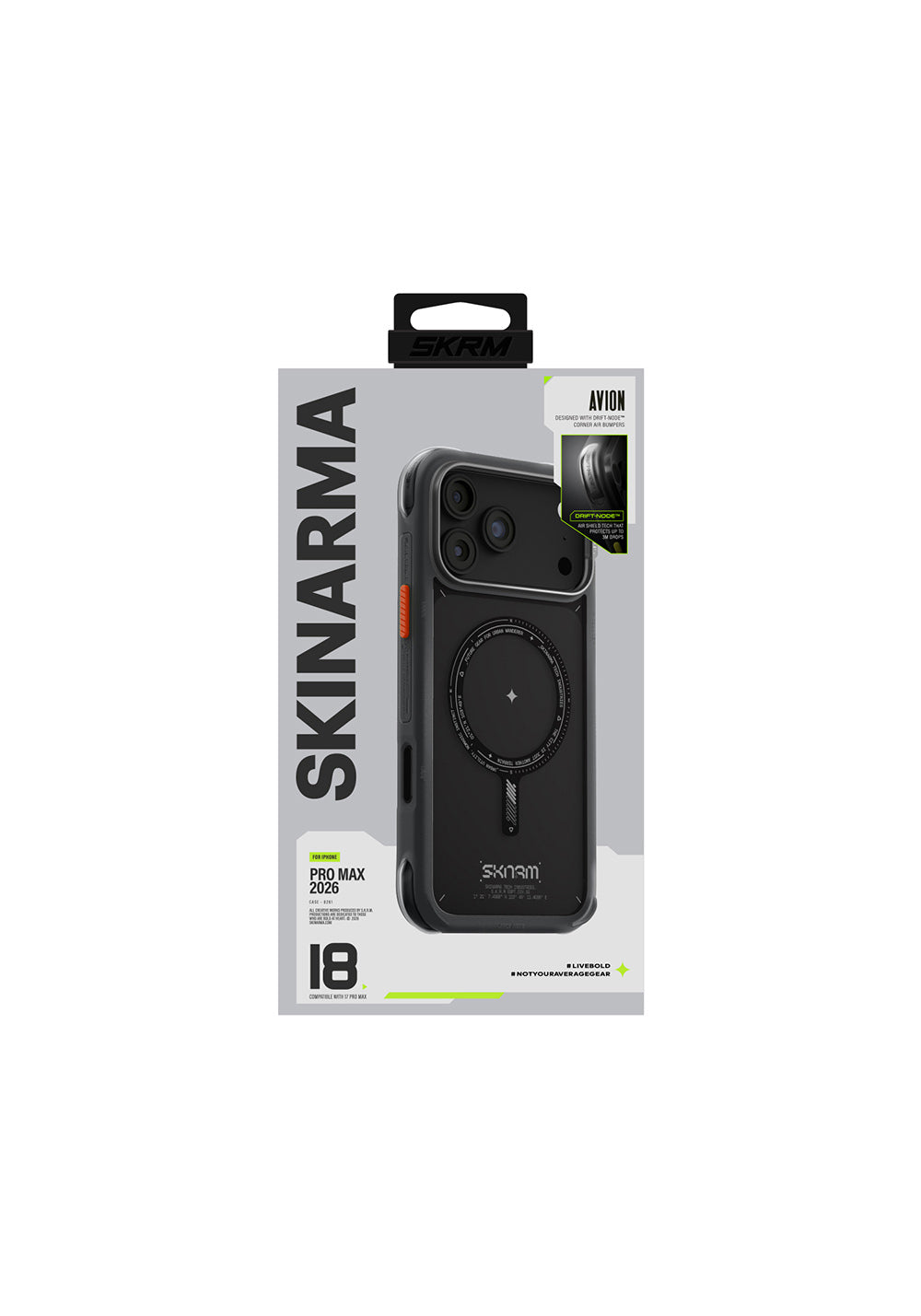 Skinarma Avion – iPhone 18 Pro Kılıfı