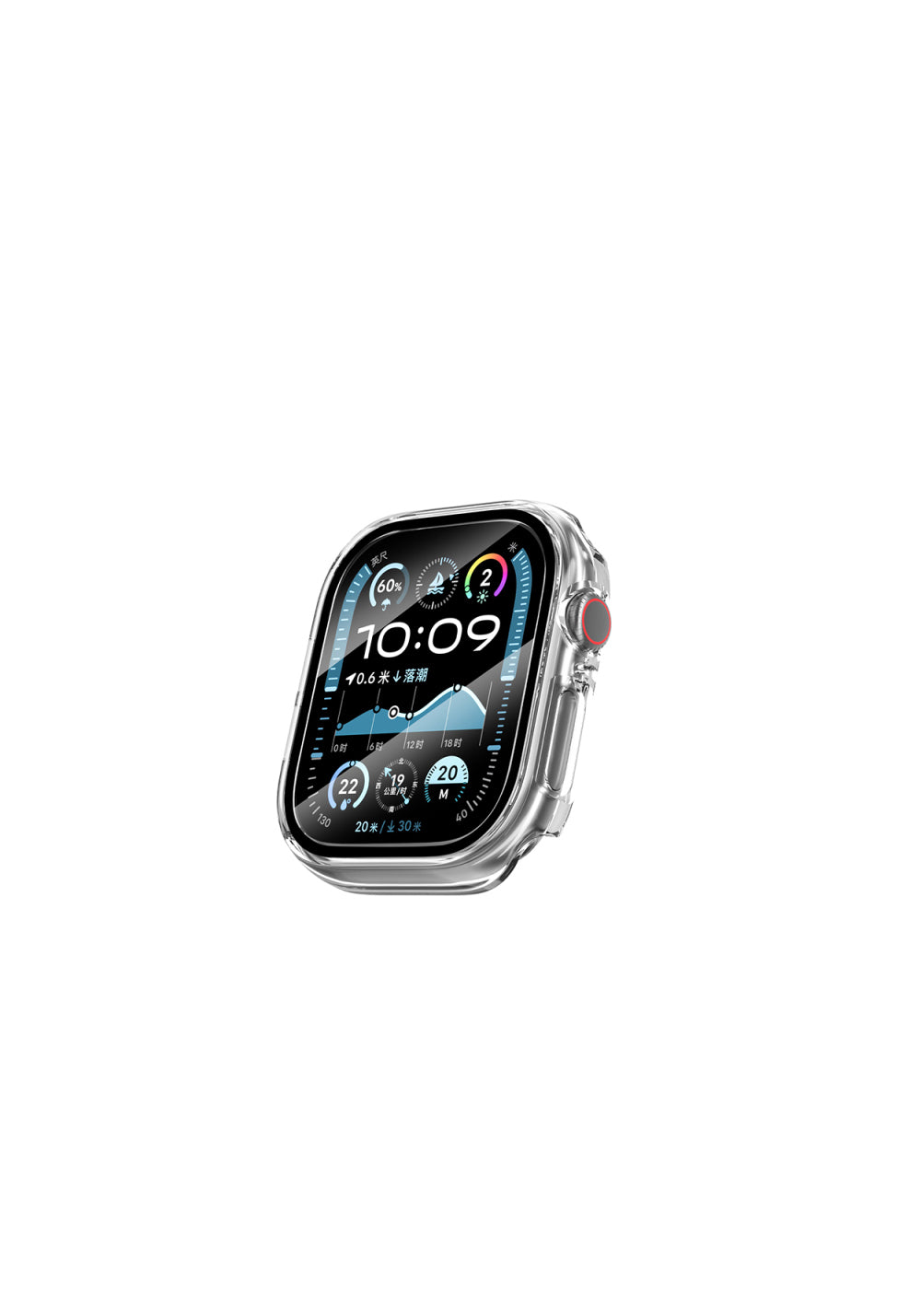 Wiwu JD-108 Koruyucu Kasa ve HD Ekran Filmi – Apple Watch Series 10 42 mm