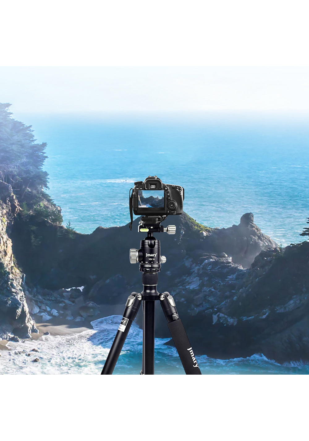 Jmary KT255+NB36 – 157,5 cm Değiştirilebilir Başlıklı Tripod