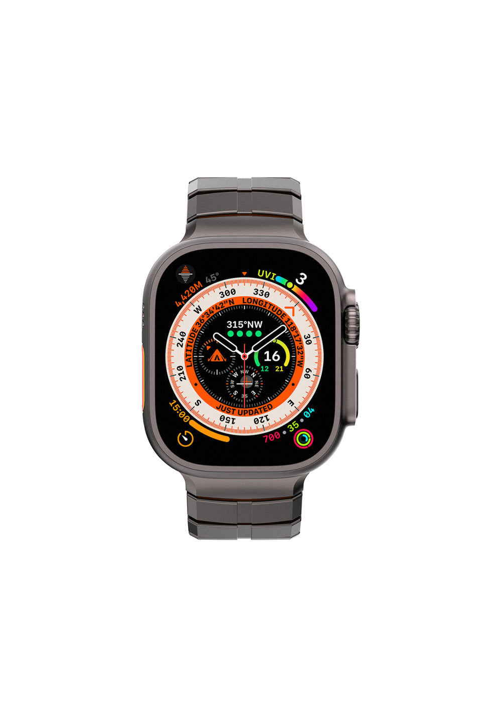 Mohseven Titancore No.1 Metal Kordon – Apple Watch 42/44/45/46/49 mm