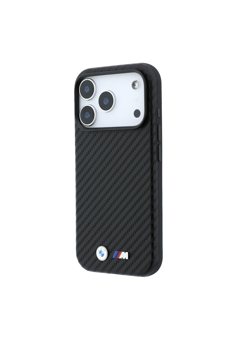 BMW Karbon Fiber Tasarımlı ve PU Deri – iPhone 18 Pro Max Kılıfı