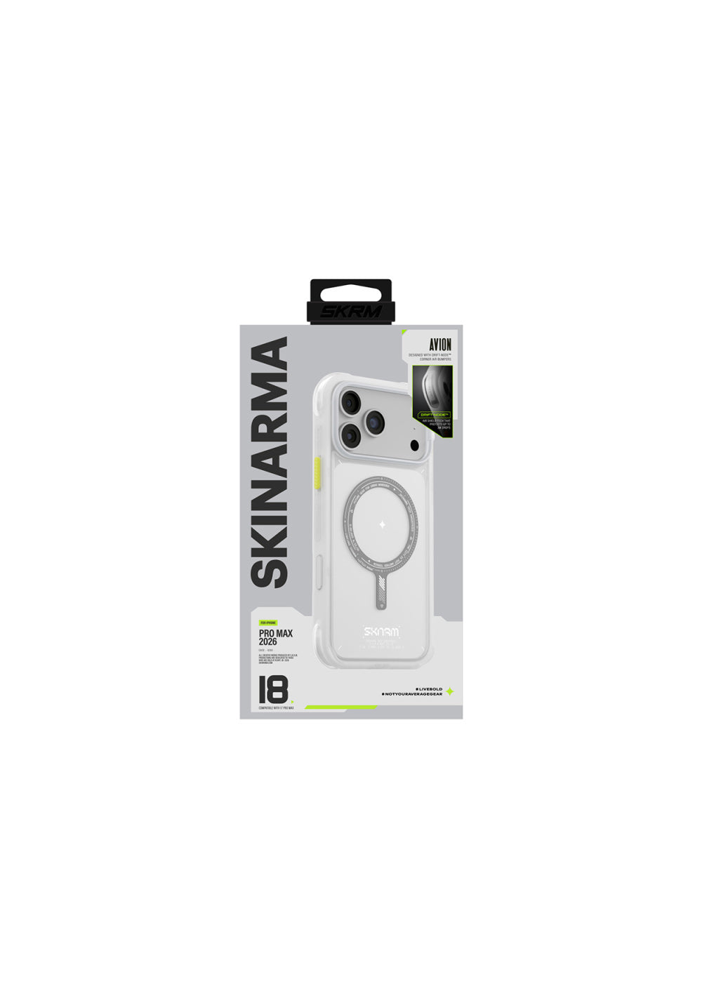 Skinarma Avion – iPhone 18 Pro Max Kılıfı