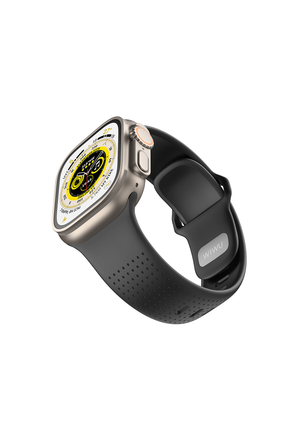 Wiwu Wi-WB0201 Comf Secur Kauçuk Kordon – Apple Watch 42/44/45/46/49 mm