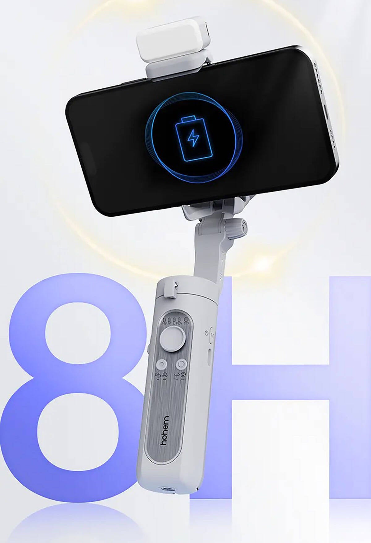 Hohem iSteady XE – 3 Eksenli Dolgu Işıklı Telefon Gimbalı