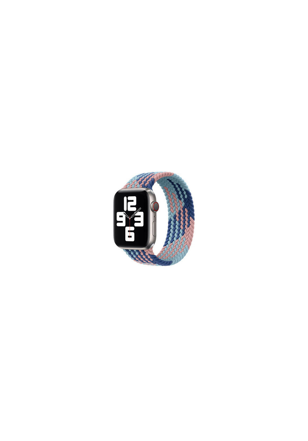 Wiwu Braided Solo Loop Contrast S Kontrast Örgü Kordon – Apple Watch 38/40 mm