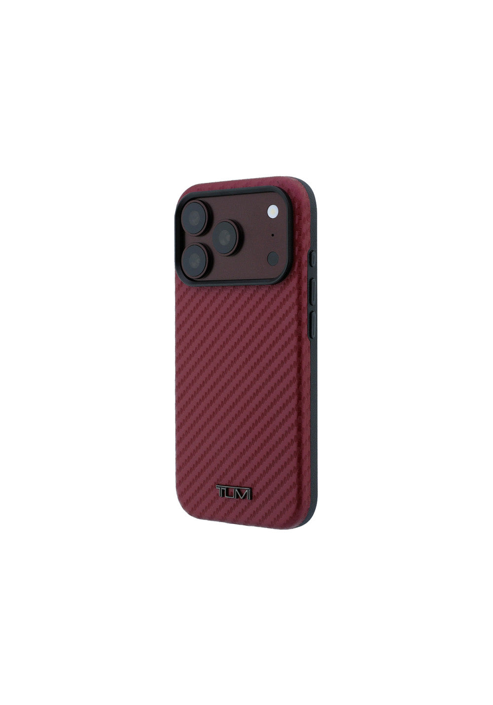 TUMI PU Karbon Tasarımlı – iPhone 18 Pro Kılıfı