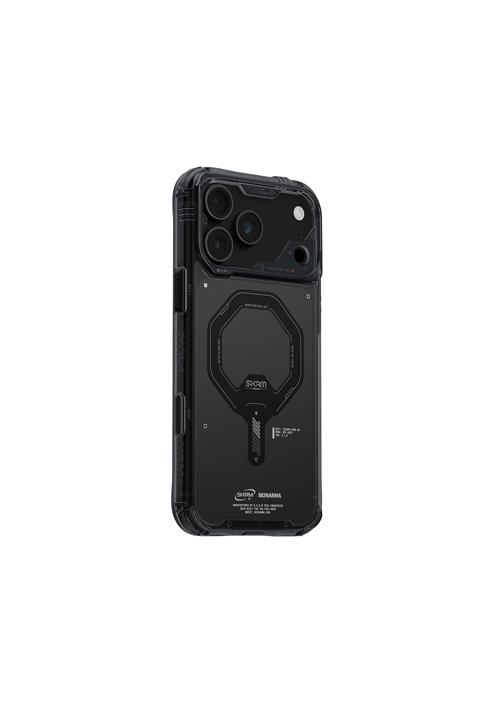 Skinarma Şeffaf Saido Mag-Charge – iPhone 18 Pro Kılıfı