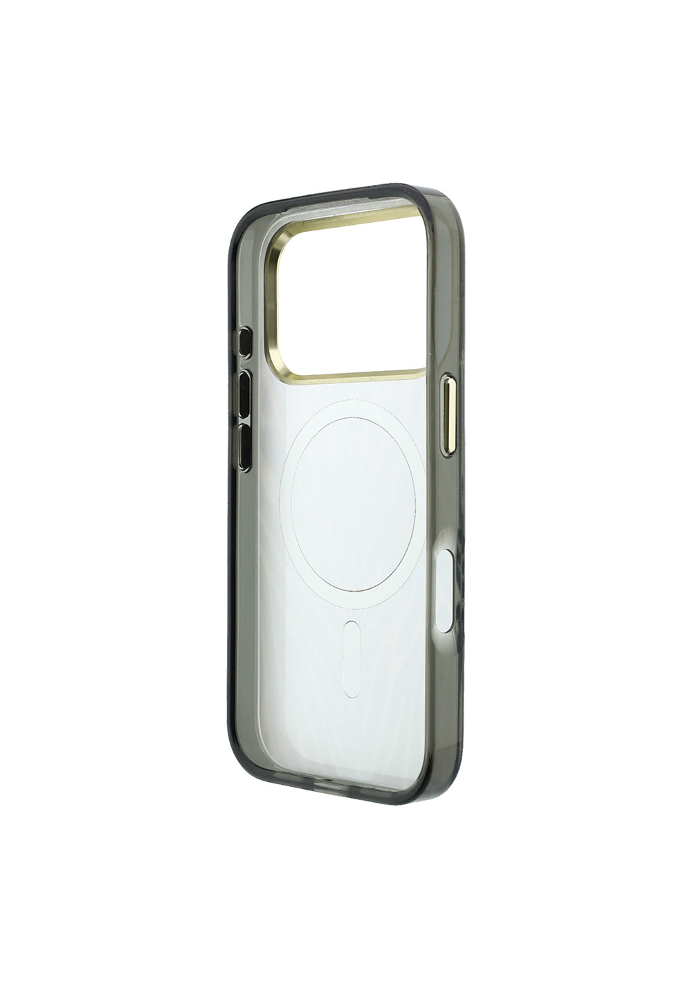 Guess Üçgen Logolu Zebra Desenli Silikon – iPhone 18 Pro Max Kılıfı