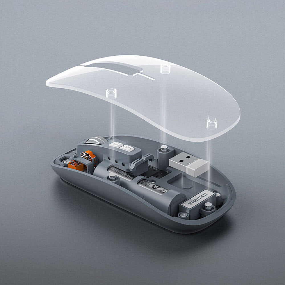 Recci RCS-M01 Space Capsule – Üç Cihaz İçin Kablosuz Mouse