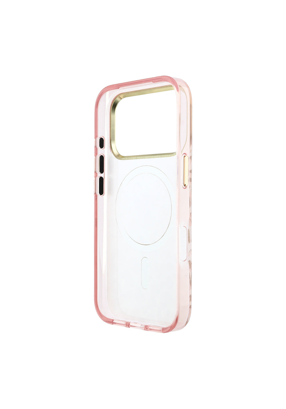 Guess Üçgen Logolu Simli Leopar Desenli – iPhone 18 Pro Max Kılıfı