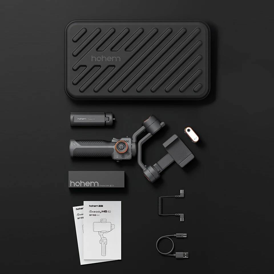 Hohem iSteady M6 – 3 Eksenli AI Takipli Telefon Gimbalı