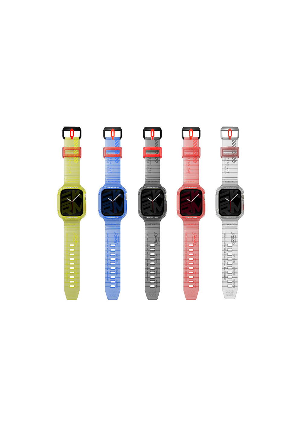 Skinarma Saido Koruyucu Kasa ve Kordon Seti – Apple Watch 44/45 mm