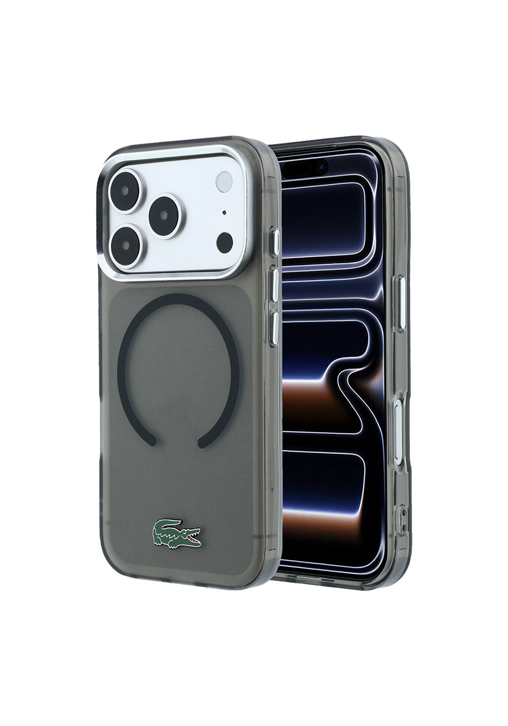 Lacoste Lake Timsah Logolu IML Frosted – iPhone 18 Pro Kılıfı