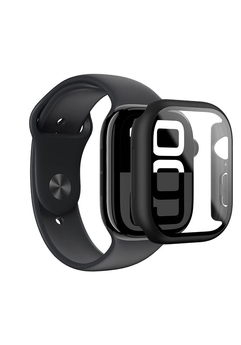 Amazingthing Radix Minimal FullGuard PC Kasa ve Ekran Koruması – Apple Watch Series 10 46 mm