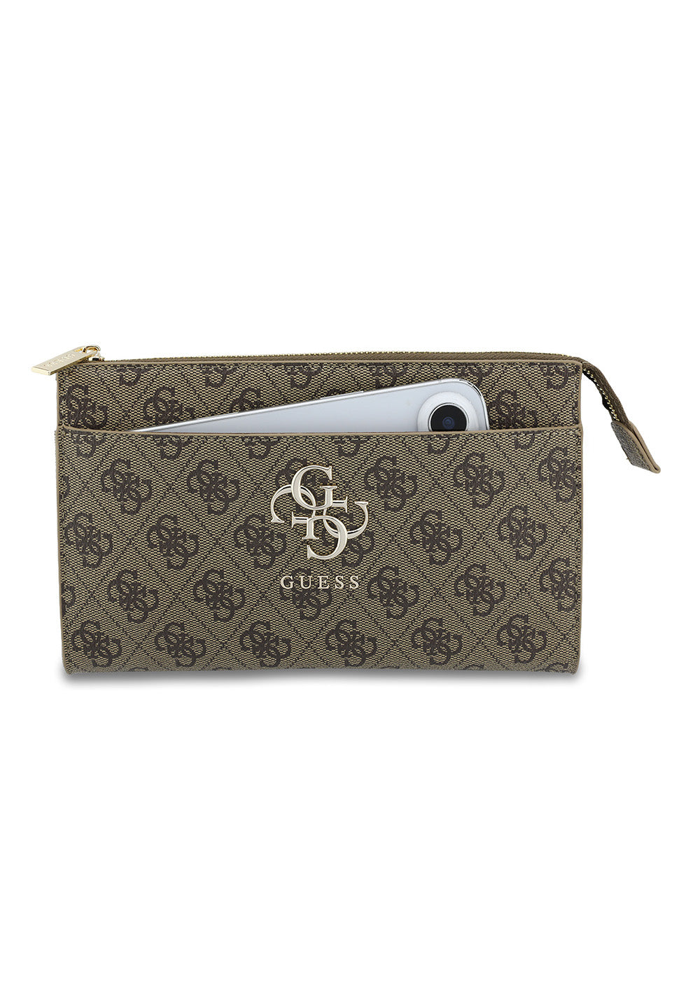 Guess 4G Desen Büyük Metal Logo – El ve Omuz Çantası