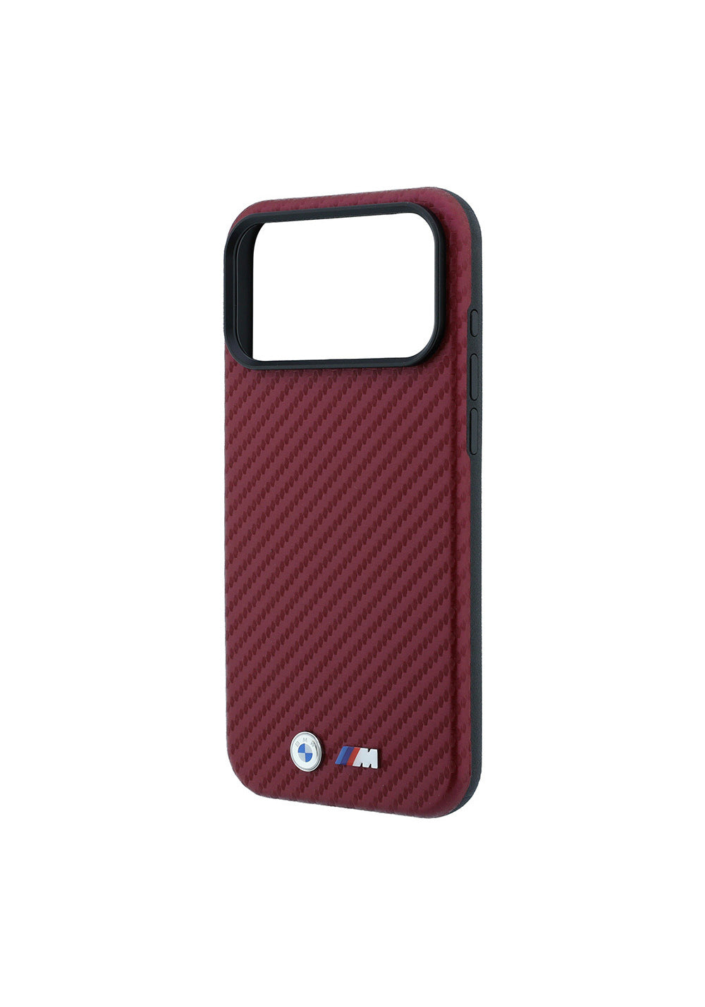BMW Karbon Fiber Tasarımlı ve PU Deri – iPhone 18 Pro Max Kılıfı
