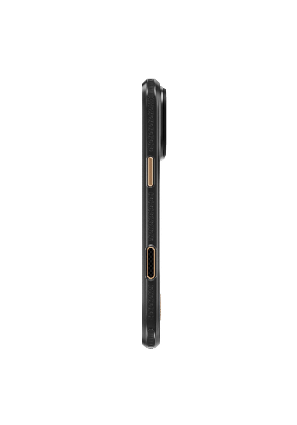 Raptic Aramid Dual Rise 24 Ayar Altın Kaplamalı Karbon – iPhone 18 Pro Kılıfı