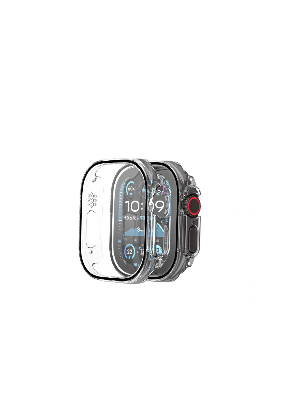 Wiwu JD-108 Koruyucu Kasa ve HD Ekran Filmi – Apple Watch Ultra 49 mm
