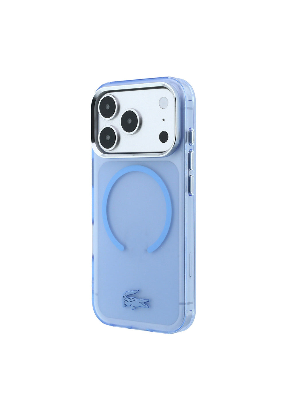 Lacoste C-Magnet İkonik Timsah Logolu IML Frosted – iPhone 18 Pro Kılıfı