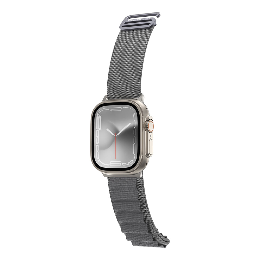 Amazingthing Titan Spor Dokuma Kordon – Apple Watch 45/46/49 mm