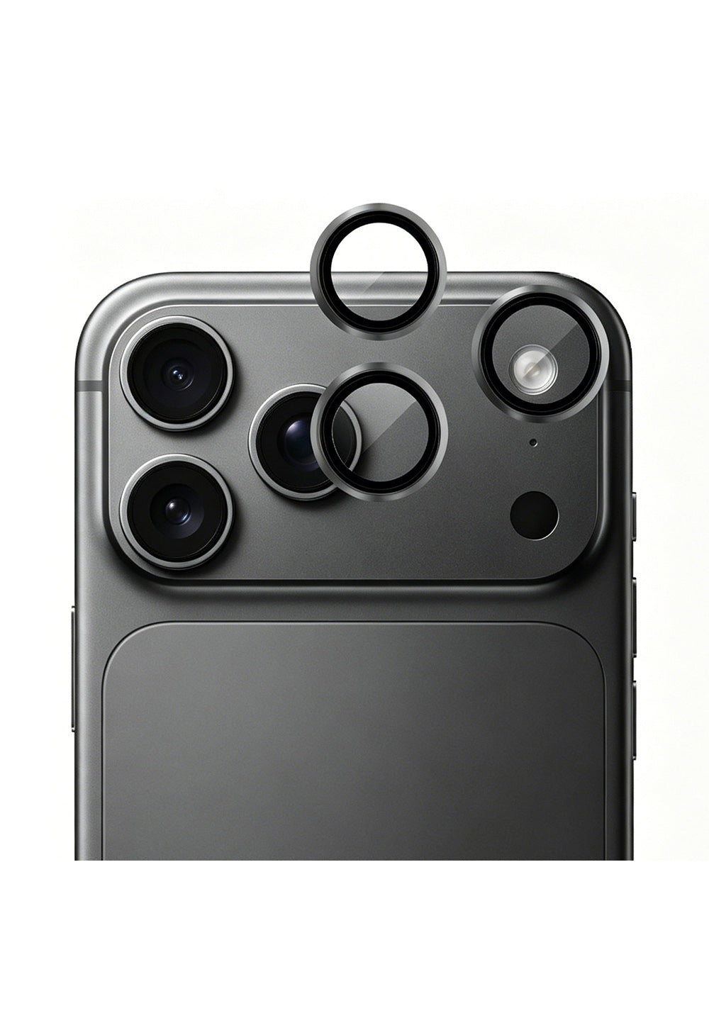 Mohseven Sapphire One by One Alüminyum Safir – iPhone 18 Pro Lens Koruyucusu