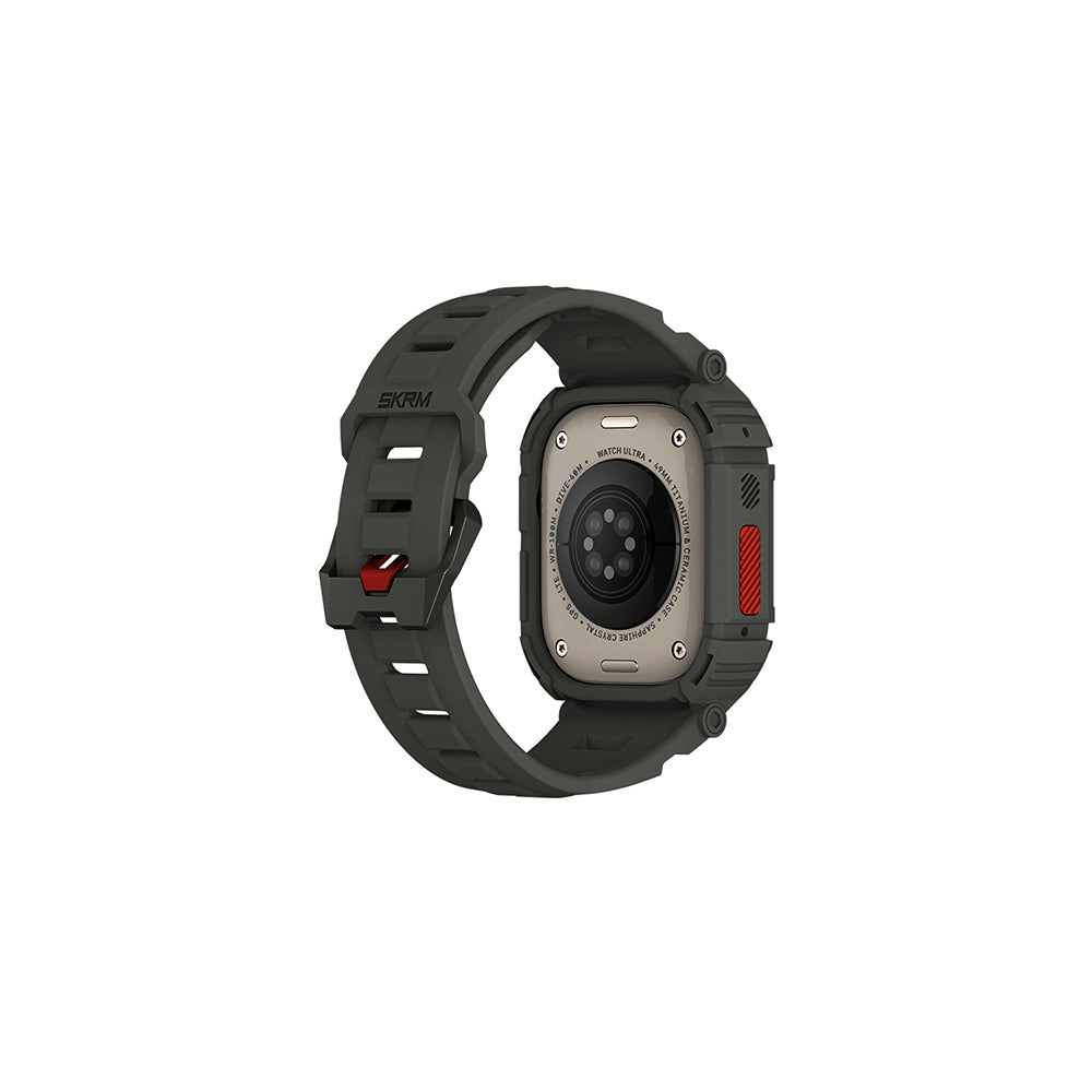 Skinarma Mecha TPU Kasa ve Kordon Seti – Apple Watch Ultra 49 mm
