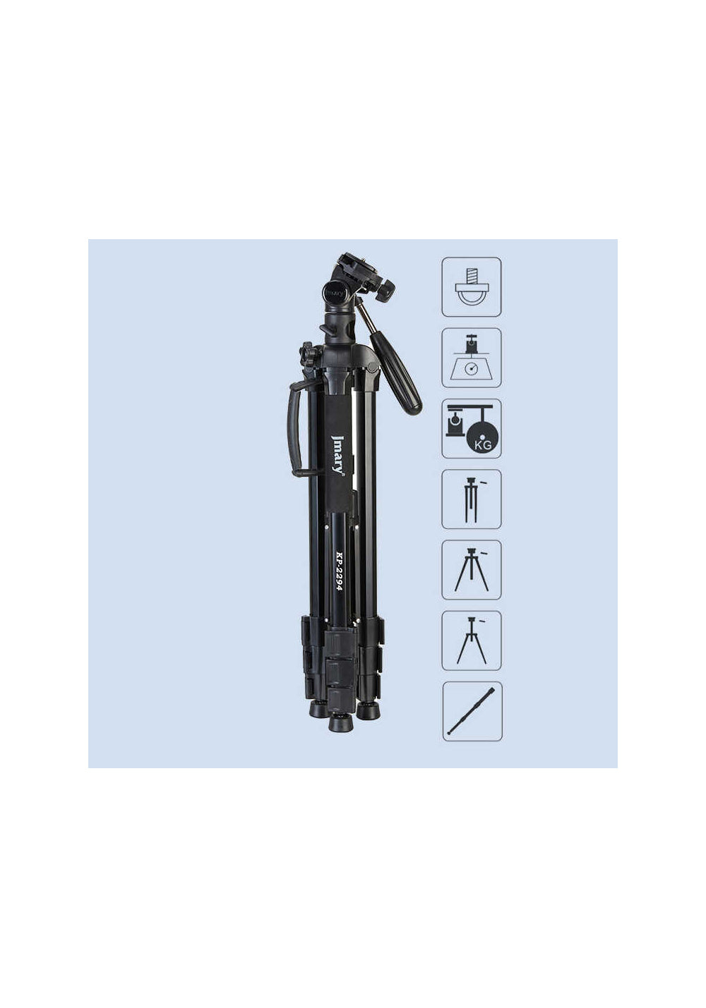 Jmary KP2294 – 179 cm Monopod Özellikli Tripod