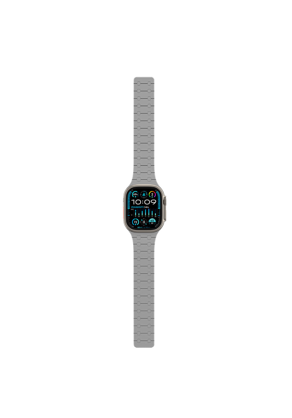 Amazingthing Smoothie Sport Manyetik Silikon Kordon – Apple Watch 45/46/49 mm