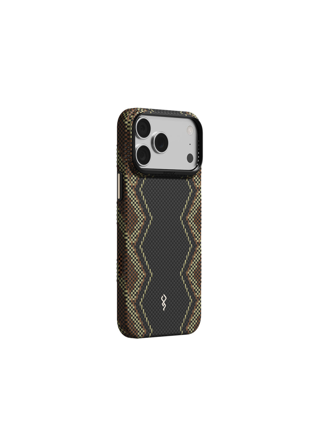 Raptic Aramid Skin Scepter Karbon – iPhone 18 Pro Max Kılıfı