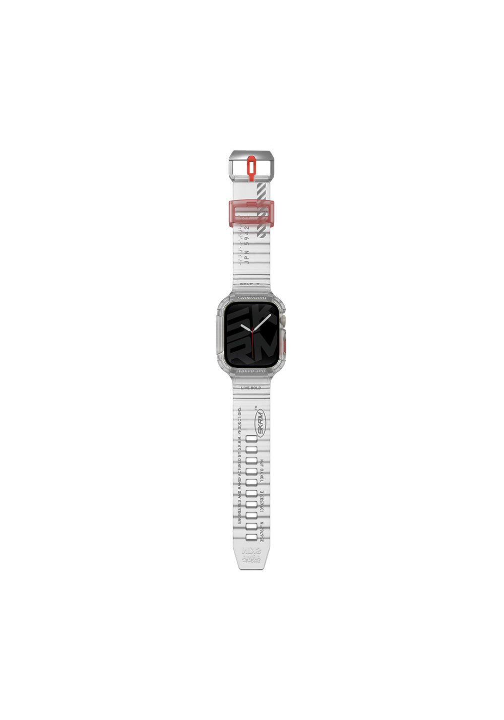 Skinarma Saido Koruyucu Kasa ve Kordon Seti – Apple Watch 44/45 mm