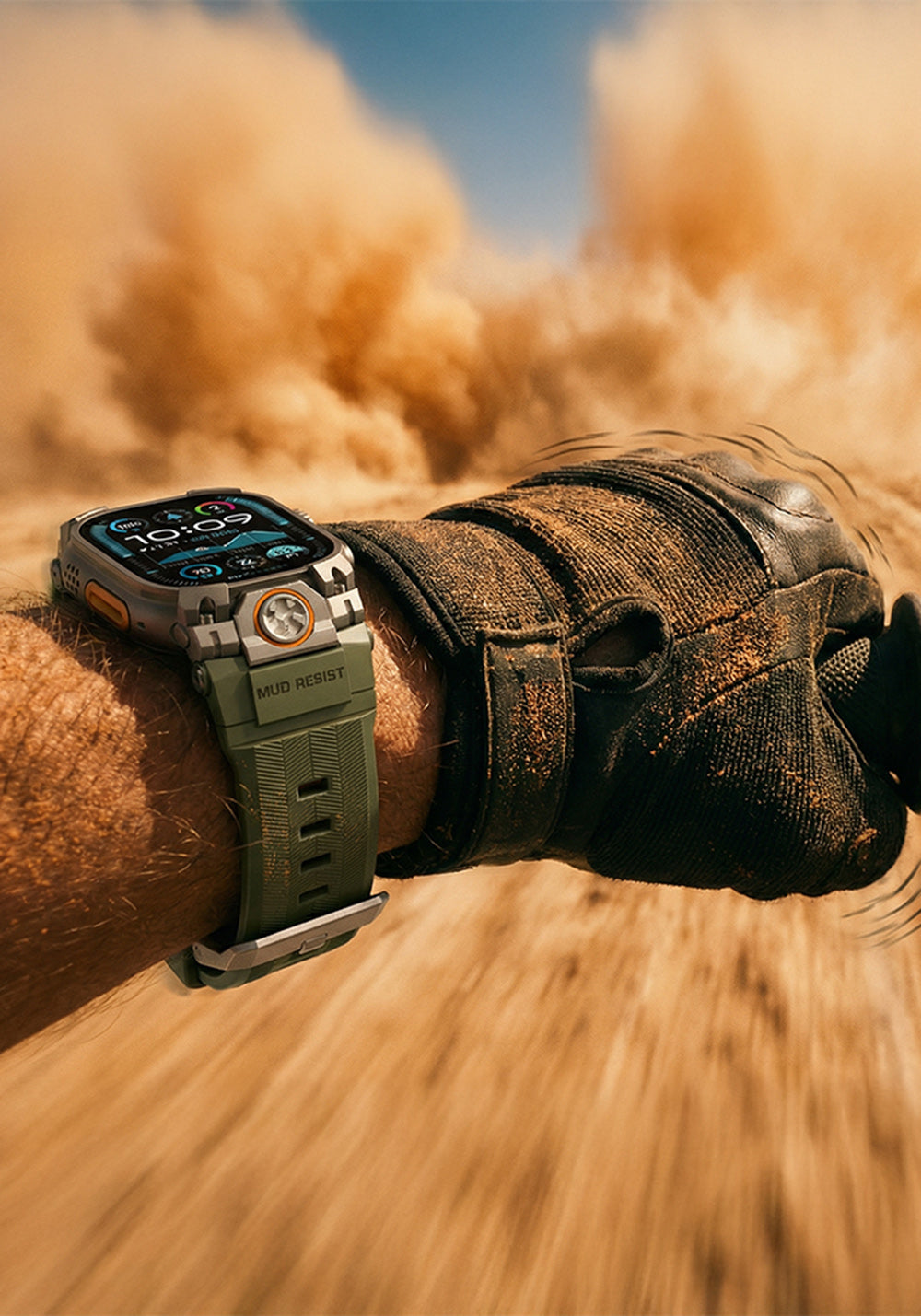 Mohseven Armor Silikon Kordon – Apple Watch Ultra 49 mm