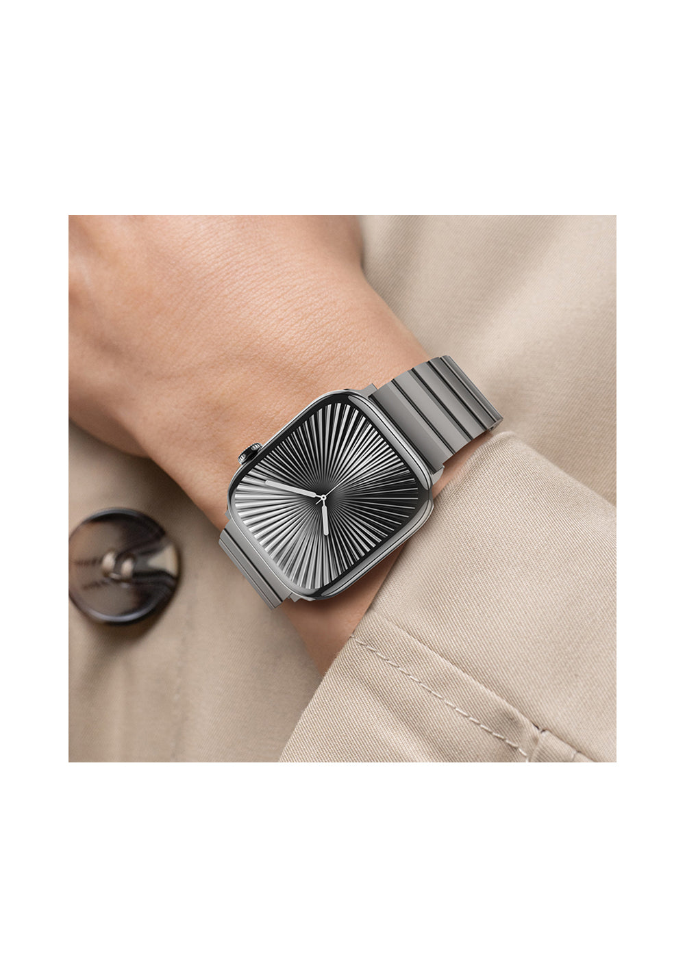 Benks Aero Titan Titanyum Kordon – Apple Watch 44/45/46/49 mm