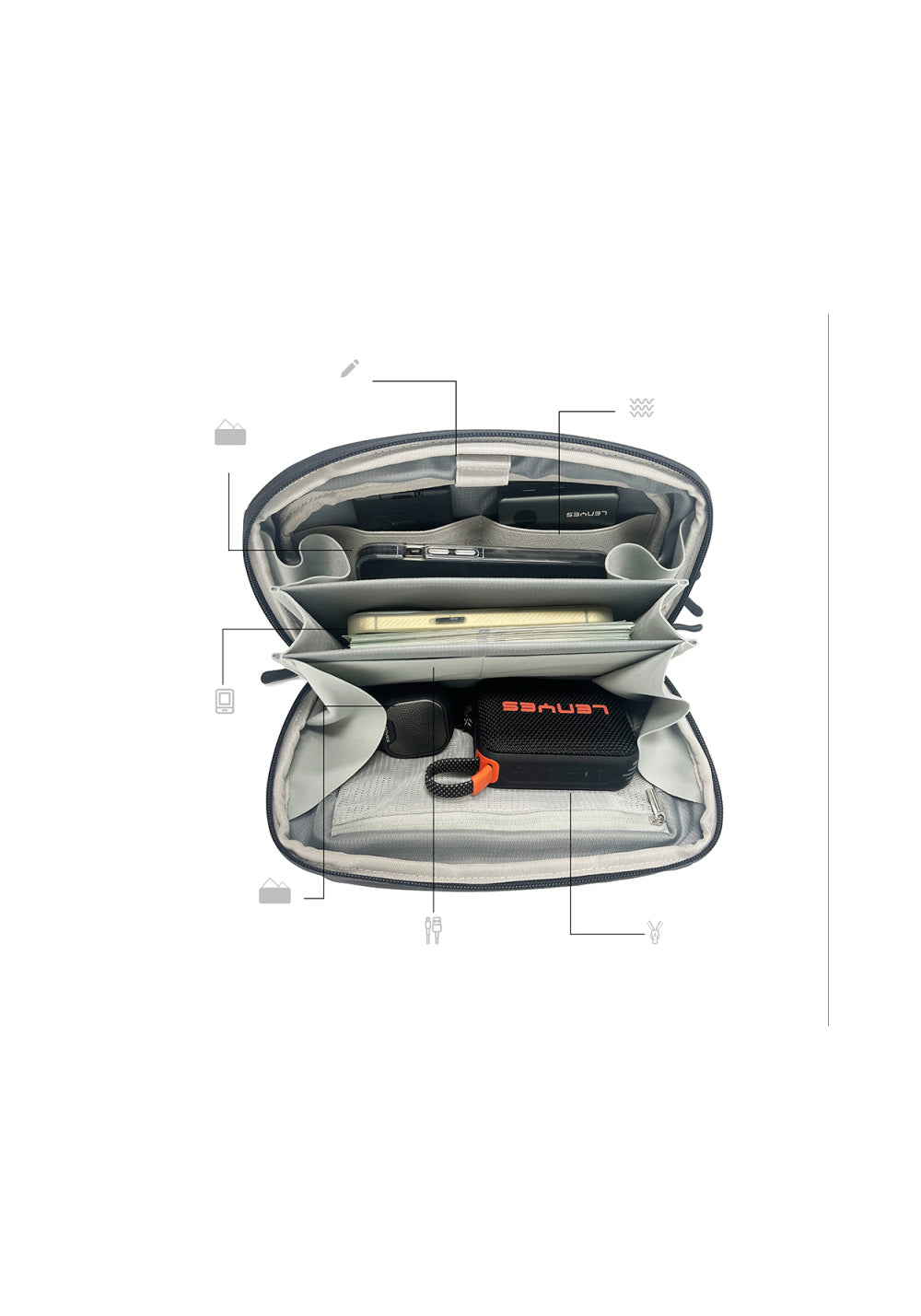 Lenyes LB560 – Çapraz Vücut Çantası