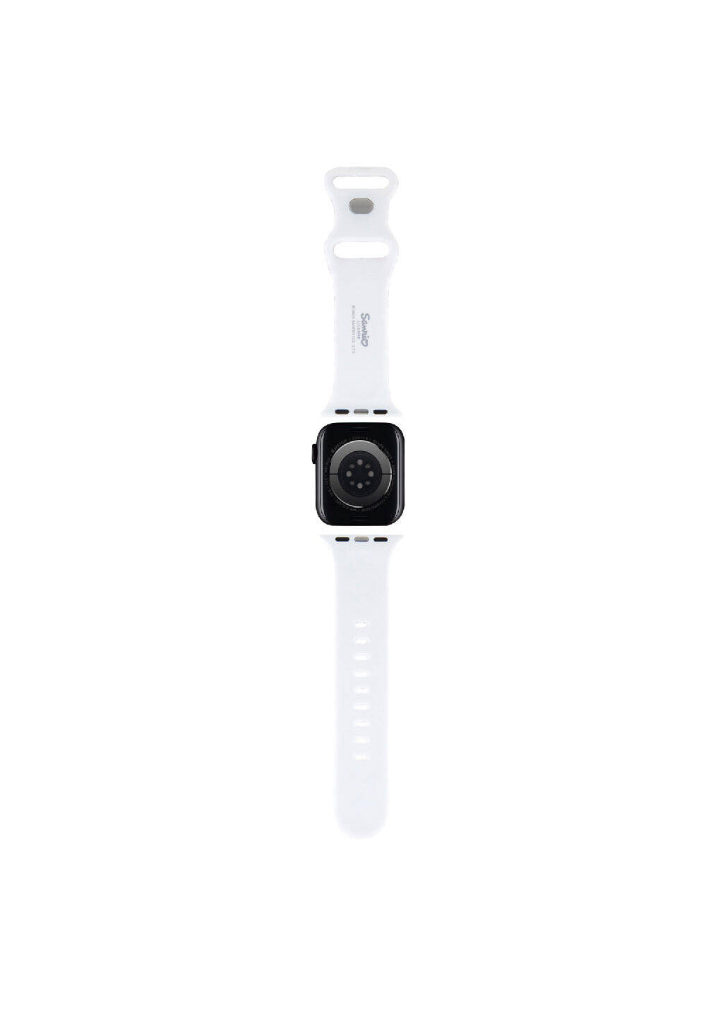 Hello Kitty Bows & Stripes Fiyonk Desenli Silikon Kordon – Apple Watch 38/40/41 mm