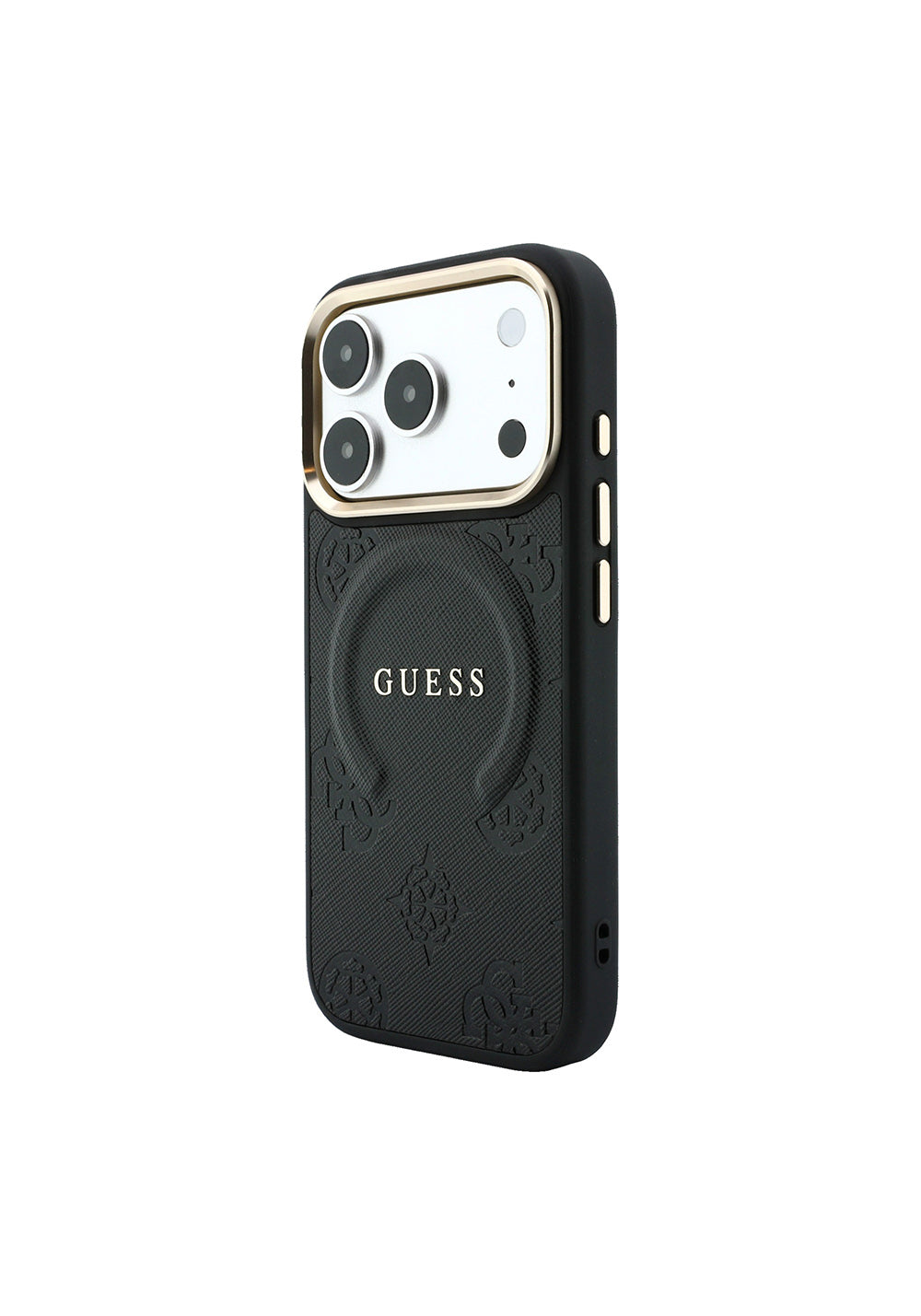 Guess Peony C-Magnet Yazı Logolu – iPhone 18 Pro Kılıfı