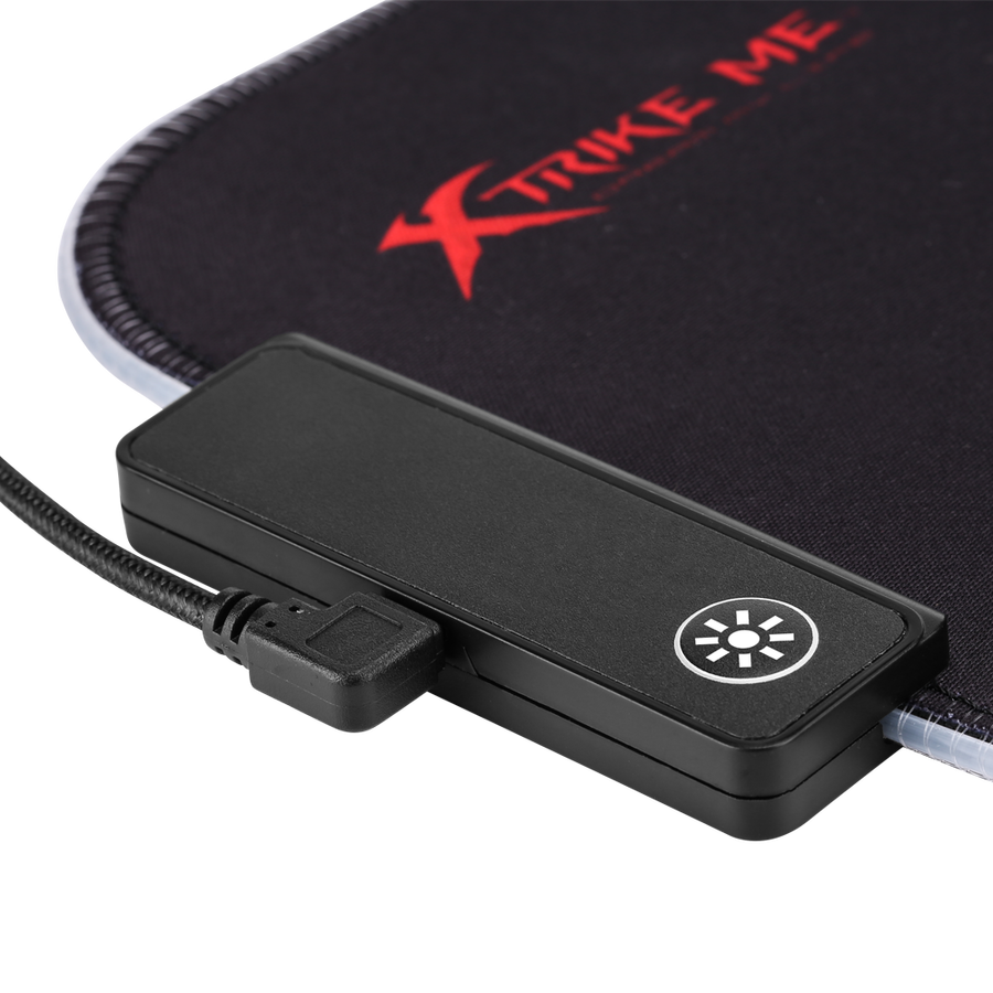 Xtrike Me MP-602 – RGB Mouse Pad 350 × 250 mm